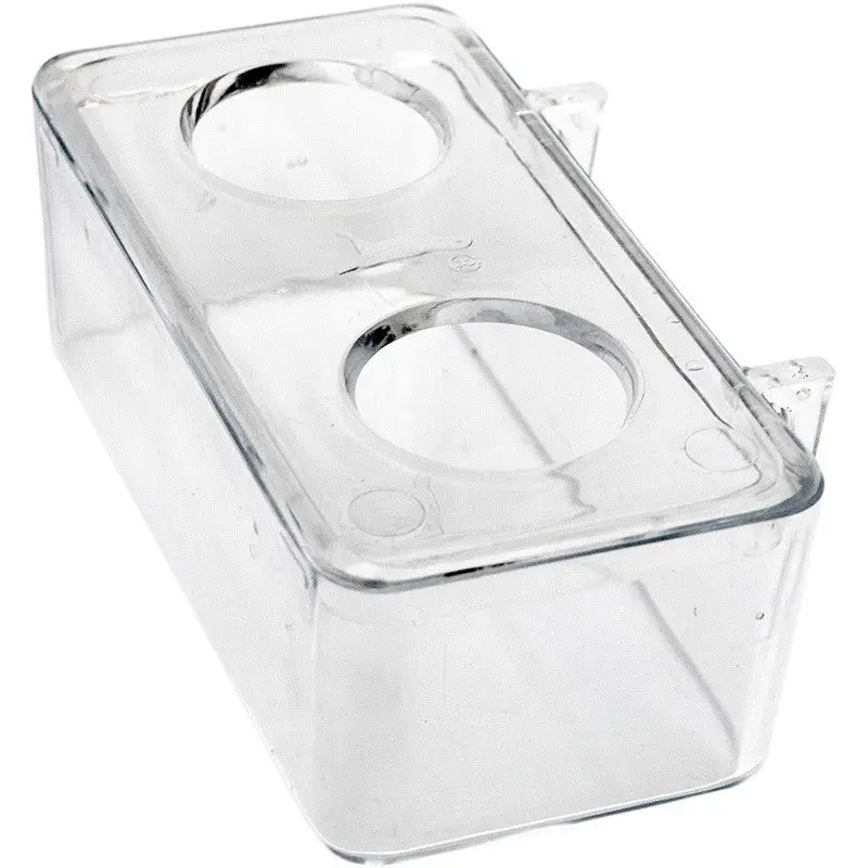 Bird Feeder with 2 Holes (Copele) Hanging Cage Bird Feeder