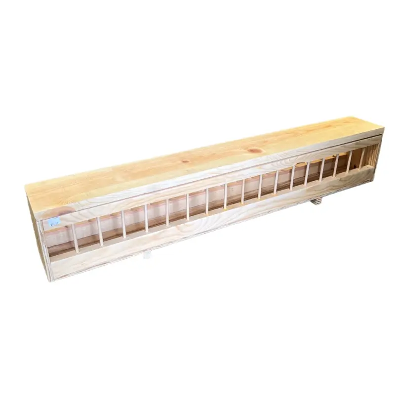 Brugge Box Feeder w/ Hinges, Wood