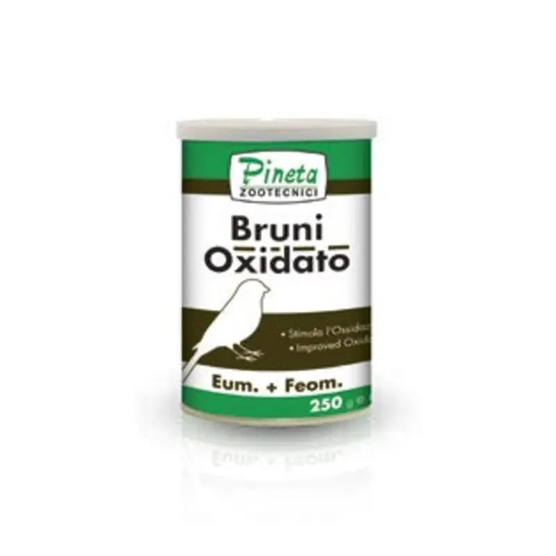 Bruni Oxidato (Pineta Zootecnici) Enhances Brown Factor & Melanin in Birds