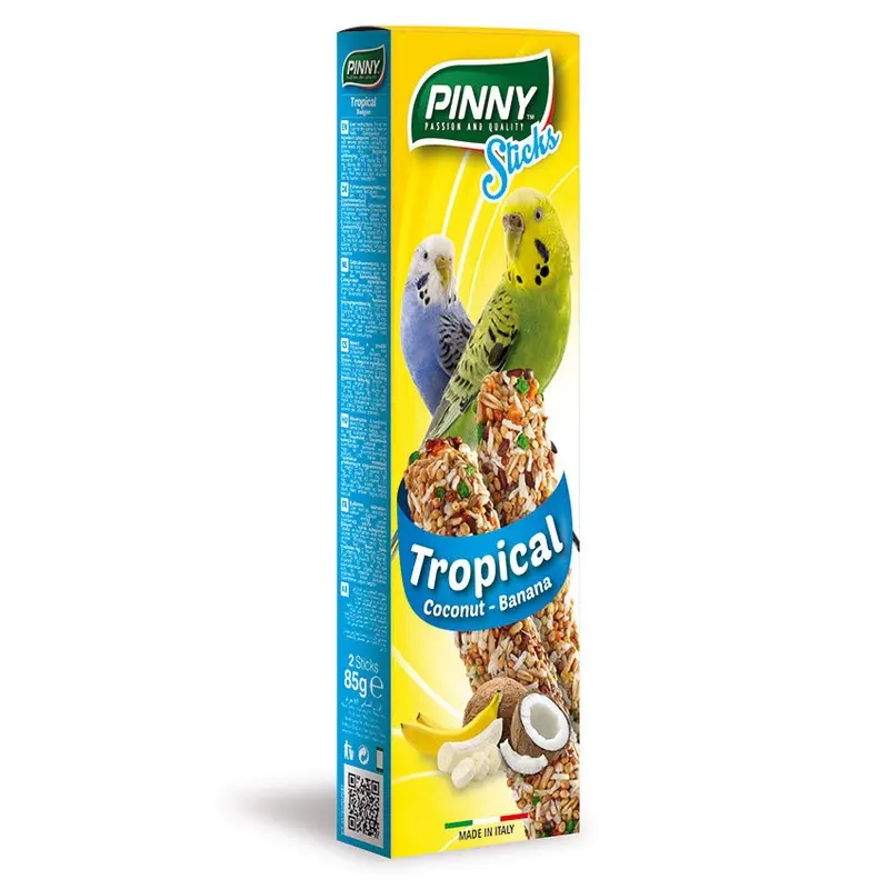 Tropical Treat Sticks for Budgies (Pinny) - Bird Treats for Budgerigars' Delight