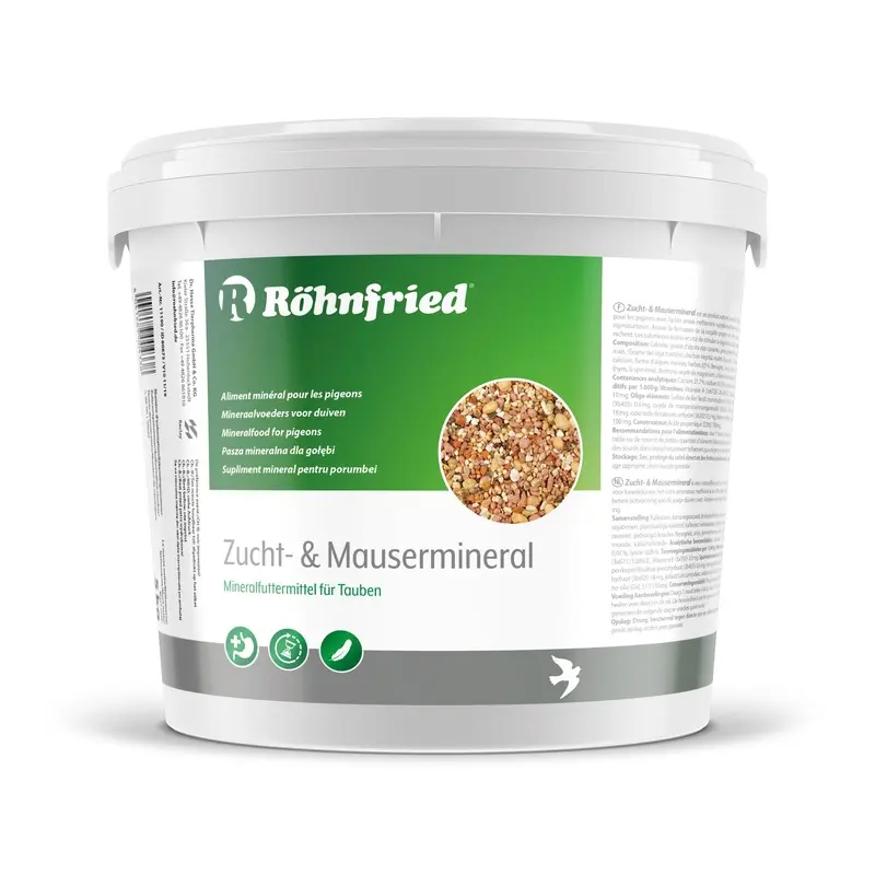 Zucht & Mausermineral (Rohnfried) Essential Pigeon Minerals for Breeding & Health