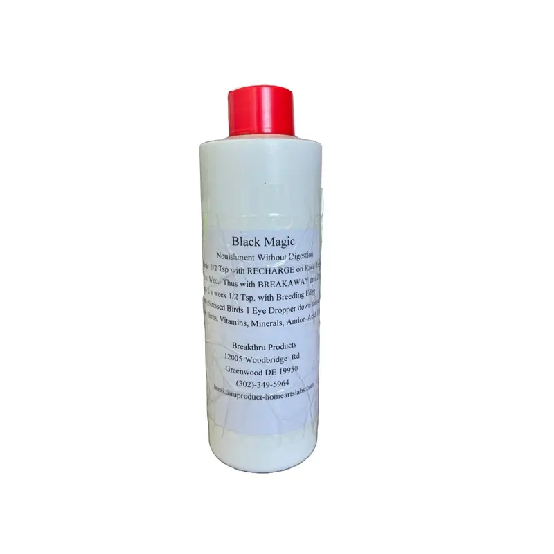 Black Magic  Ultra-Absorbable Recovery & Conditioning Formula for Racing Pigeons