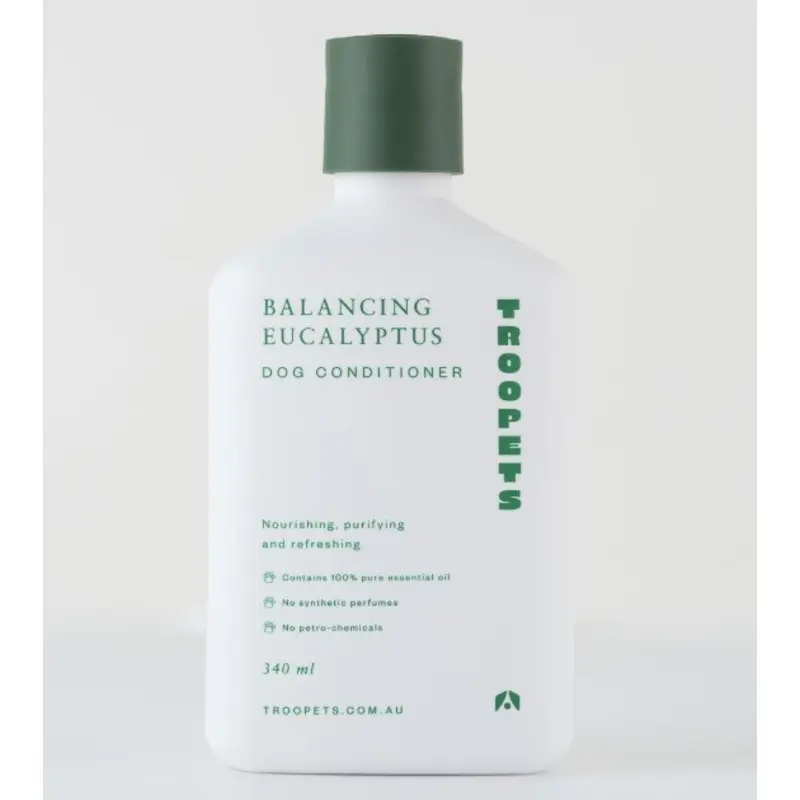 Troopets Essential Oil Dog Conditioner (Balancing Eucalyptus)