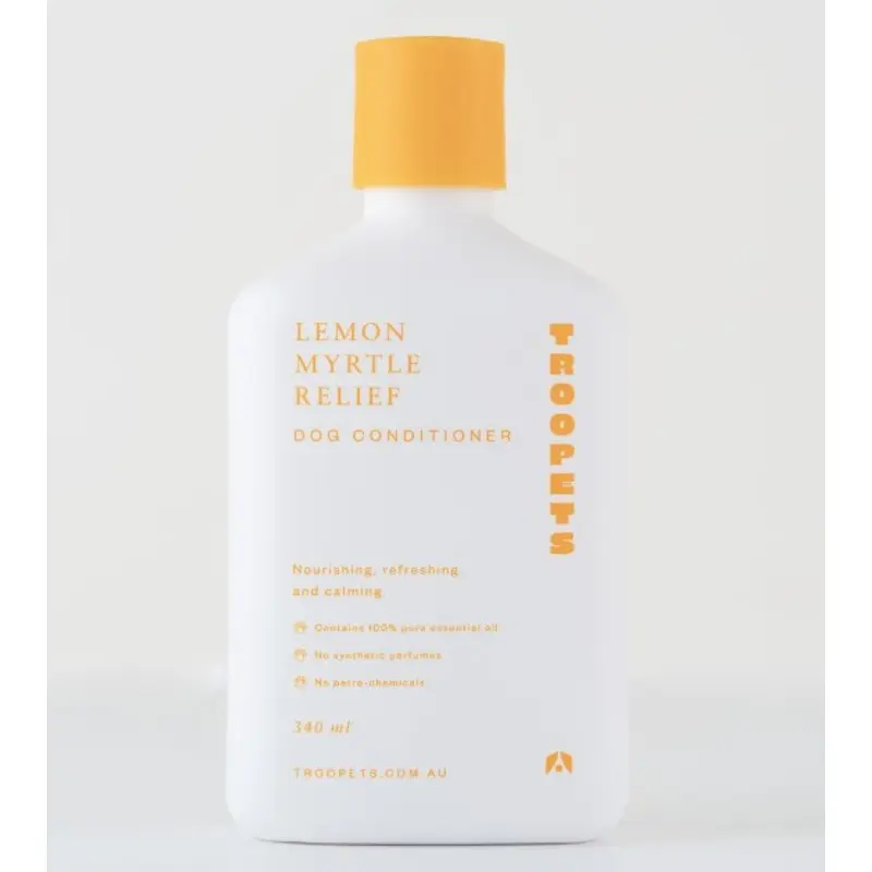 Troopets Essential Oil Dog Conditioner (Lemon Myrtle Relief)