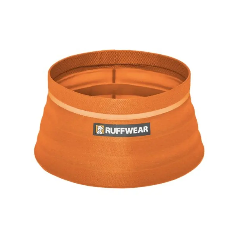 Ruffwear Bivy Collapsible Dog Bowl (Salamander Orange)