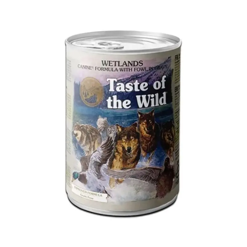 Taste of the Wild Wet Dog Food (Wetlands Fowl)