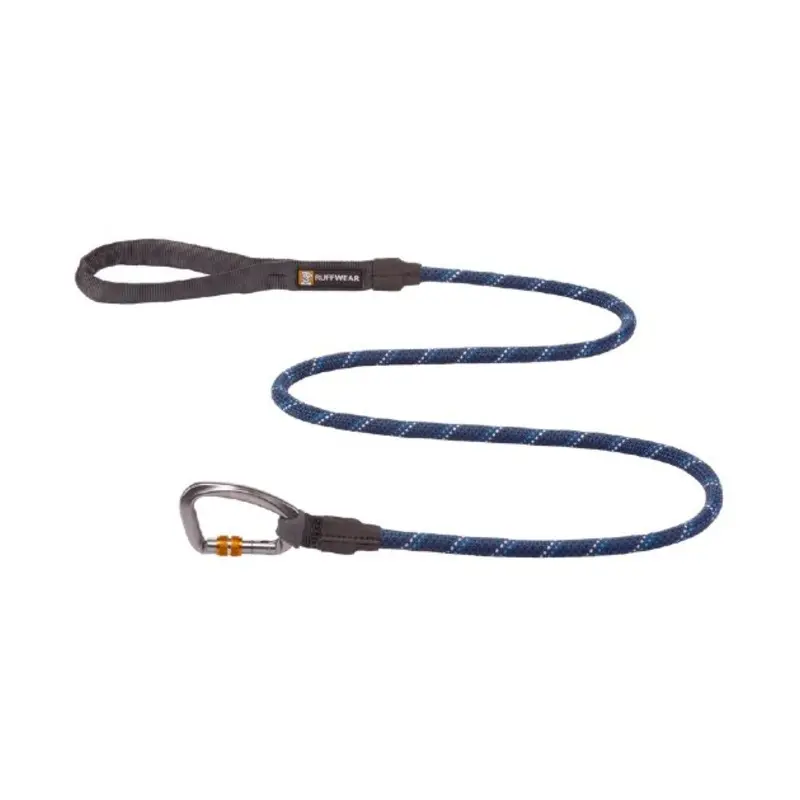Ruffwear Knot-a-Leash Reflective Rope Dog Leash with Locking Carabiner (Blue Moon)