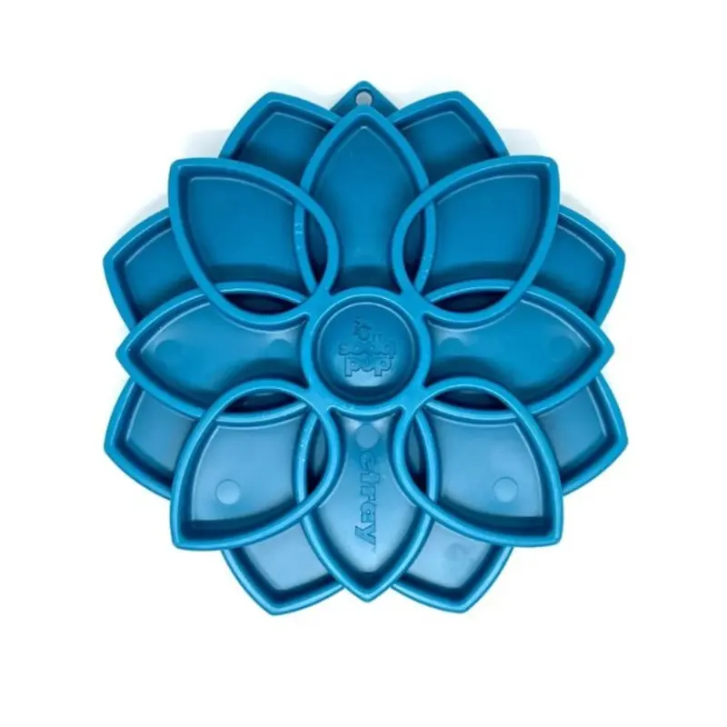 SodaPup Enrichment Feeding Tray For Dogs (Blue Mandala)