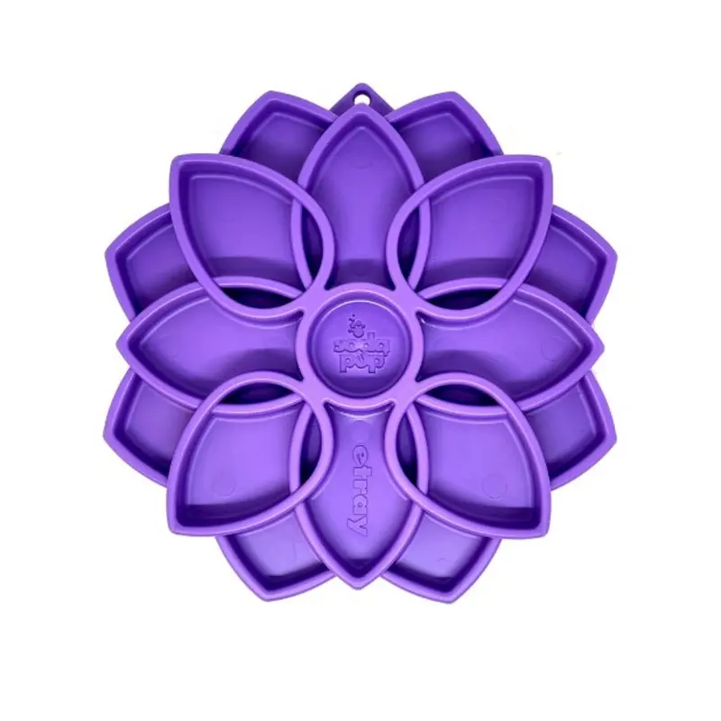 SodaPup Enrichment Feeding Tray For Dogs (Purple Mandala)