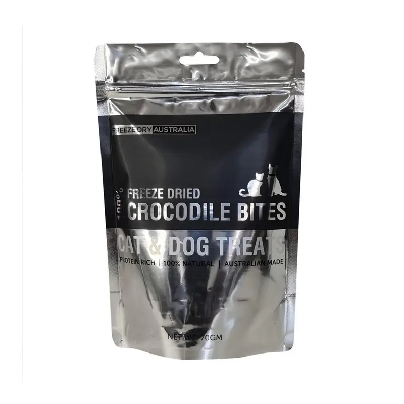 Freeze Dry Australia Crocodile Bites Freeze Dried Cat & Dog Treats