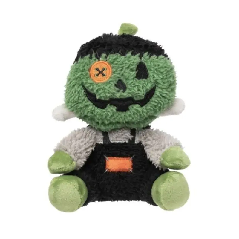 FuzzYard Halloween Jack-O Chan Frankenstein Plush Dog Toy