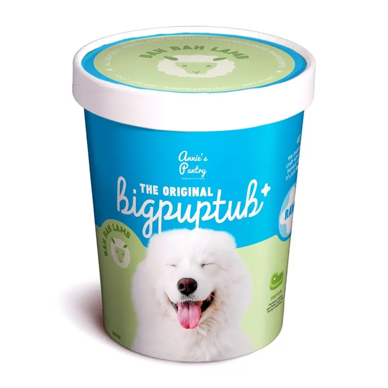 Annie's Pantry BigPupTubs Raw Dog Food (Bah Bah Lamb)