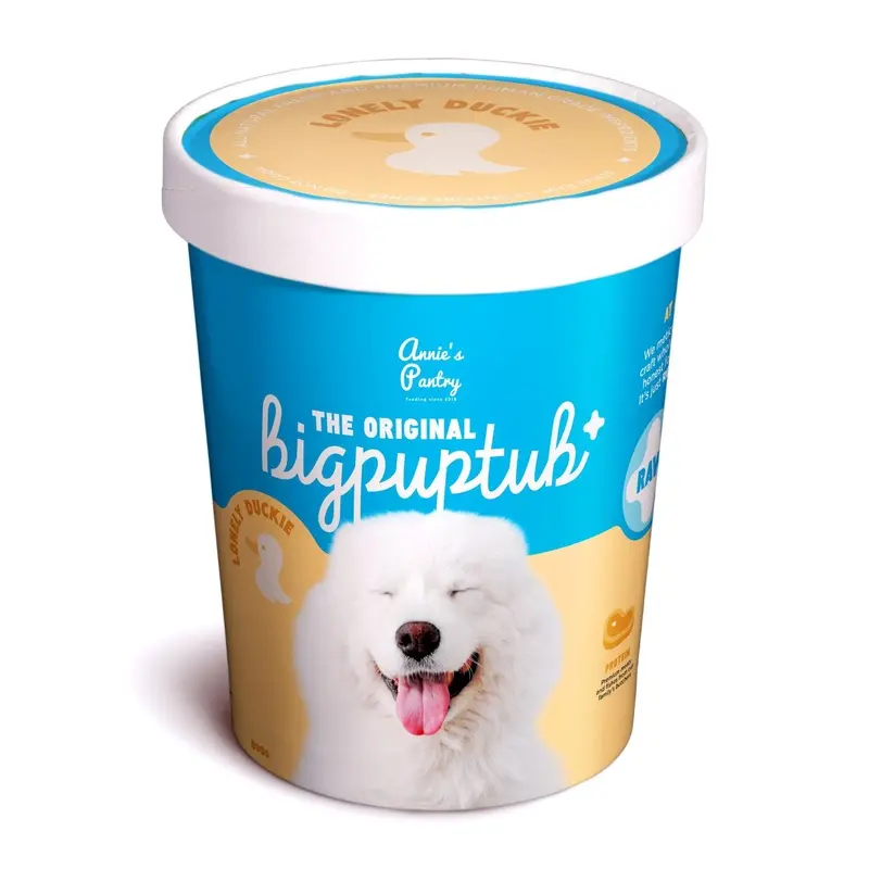 Annie's Pantry BigPupTubs Raw Dog Food (Lonely Duckie)
