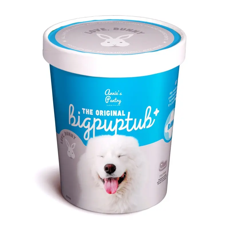 Annie's Pantry BigPupTubs Raw Dog Food (Love, Bunny)