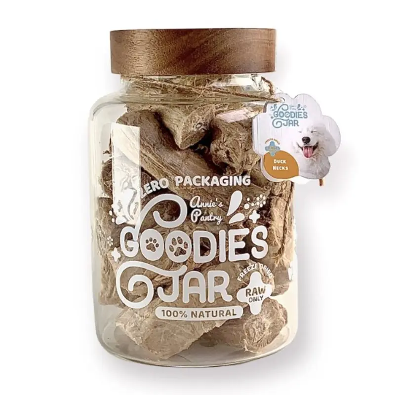 Annie's Pantry Goodies Jars Freeze-Dried Dog Treats (Duck Necks)