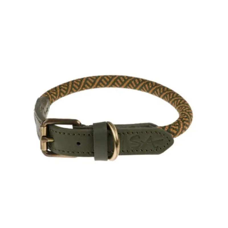 Sophie Allport Rope Collar (Forest Green)