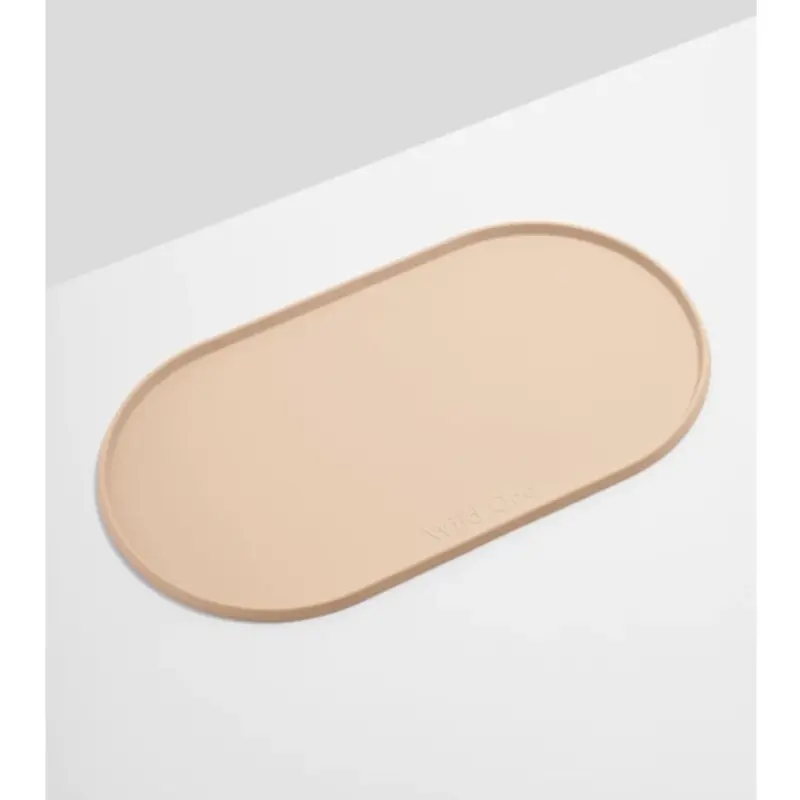 Wild One Nonslip Silicone Placemat (Tan)