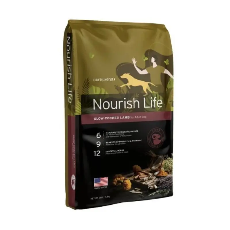 [BUY 1 FREE 1] TRY & BUY: Nurture Pro Nourish Life (Slow-Cooked Lamb) Adult Dry Dog Food