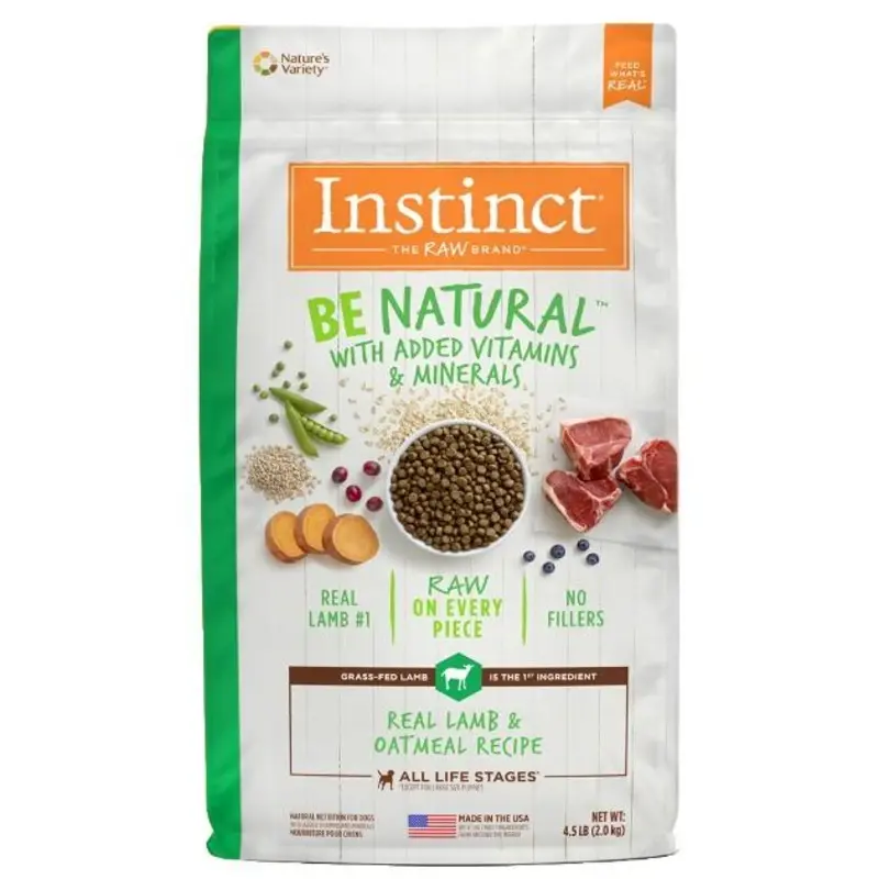 TRY & BUY: Instinct Be Natural Real Lamb & Oatmeal Recipe Dry Dog Food