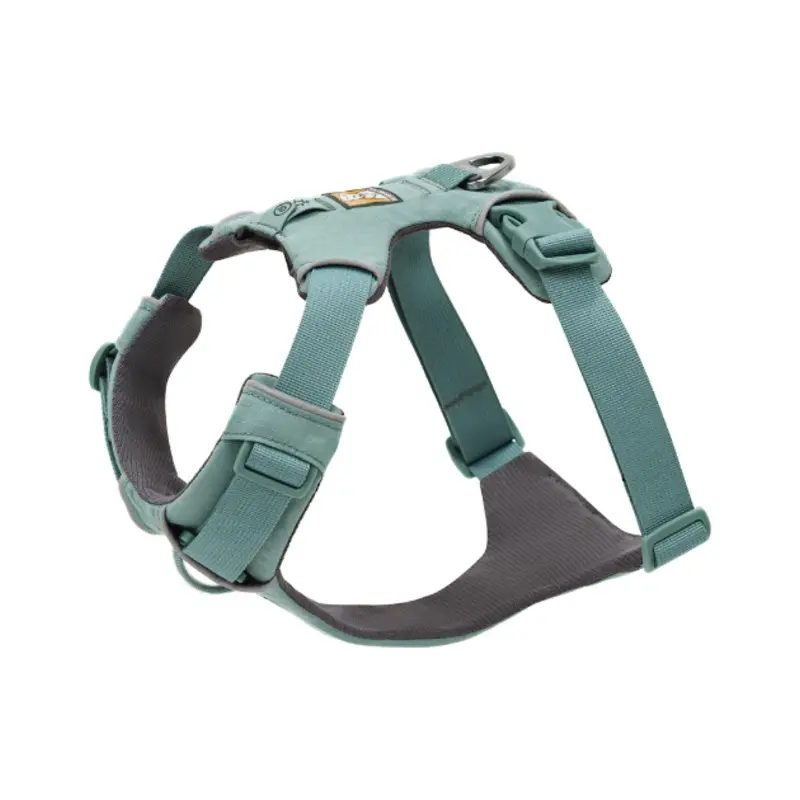Ruffwear Front Range Padded Dog Harness (River Rock Green)