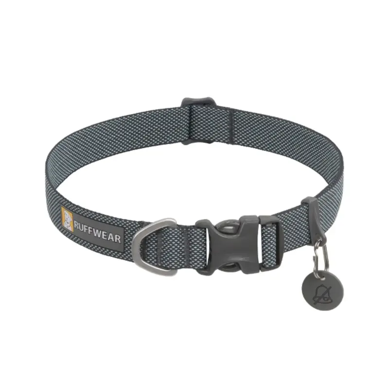 Ruffwear Hi & Light Lightweight Dog Collar (Basalt Gray)