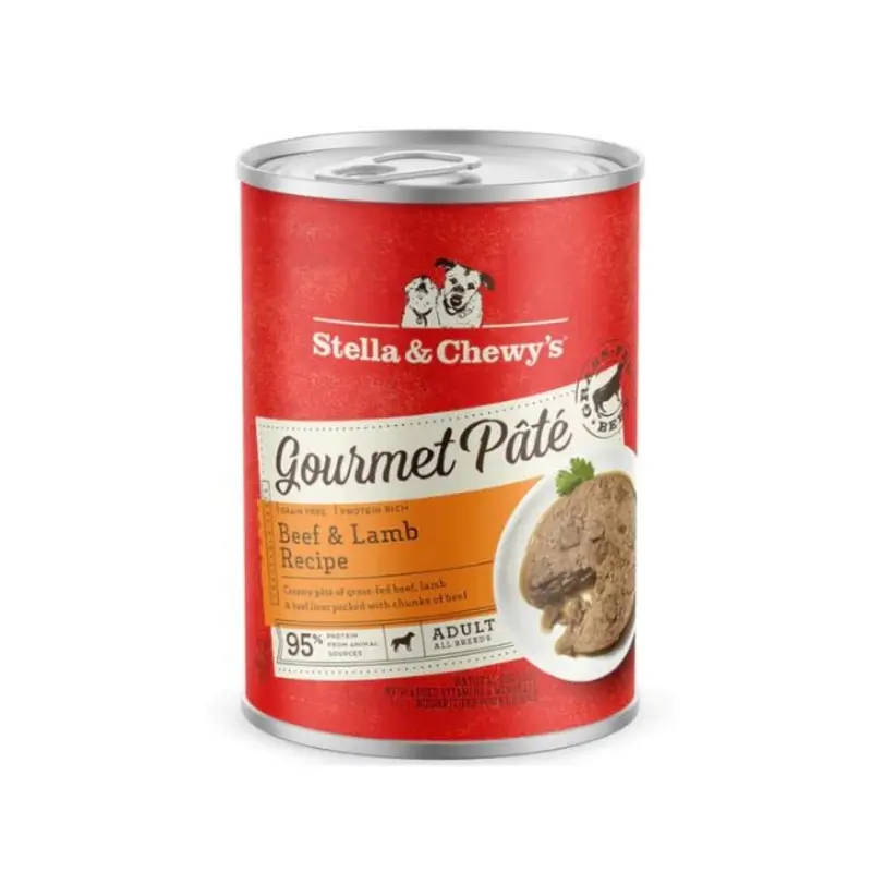 Stella & Chewys Grain Free Gourmet Pate Wet Dog Food (Beef & Lamb)