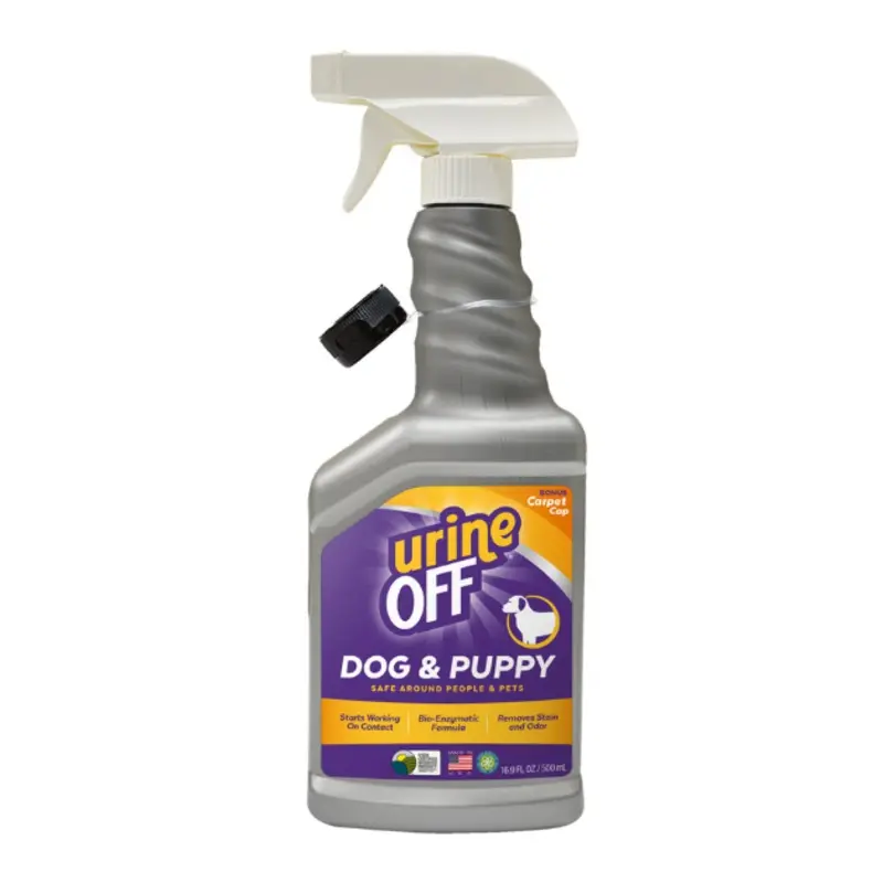 Urine Off Bio-Enzymatic Stain & Odor Remover Spray For Dogs & Puppies