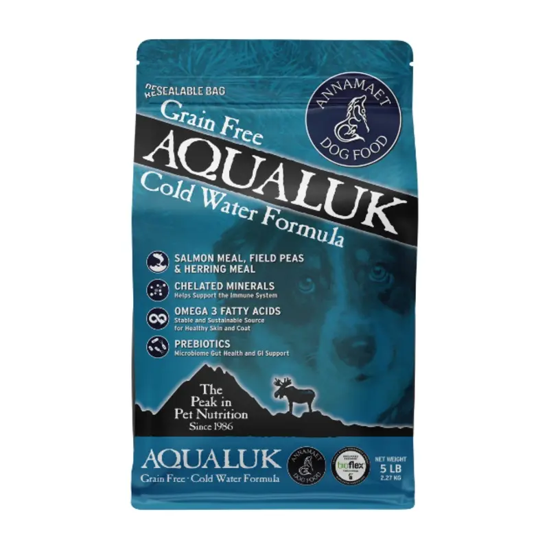 Annamaet Grain-Free Aqualuk Cold Water Formula Dry Dog Food