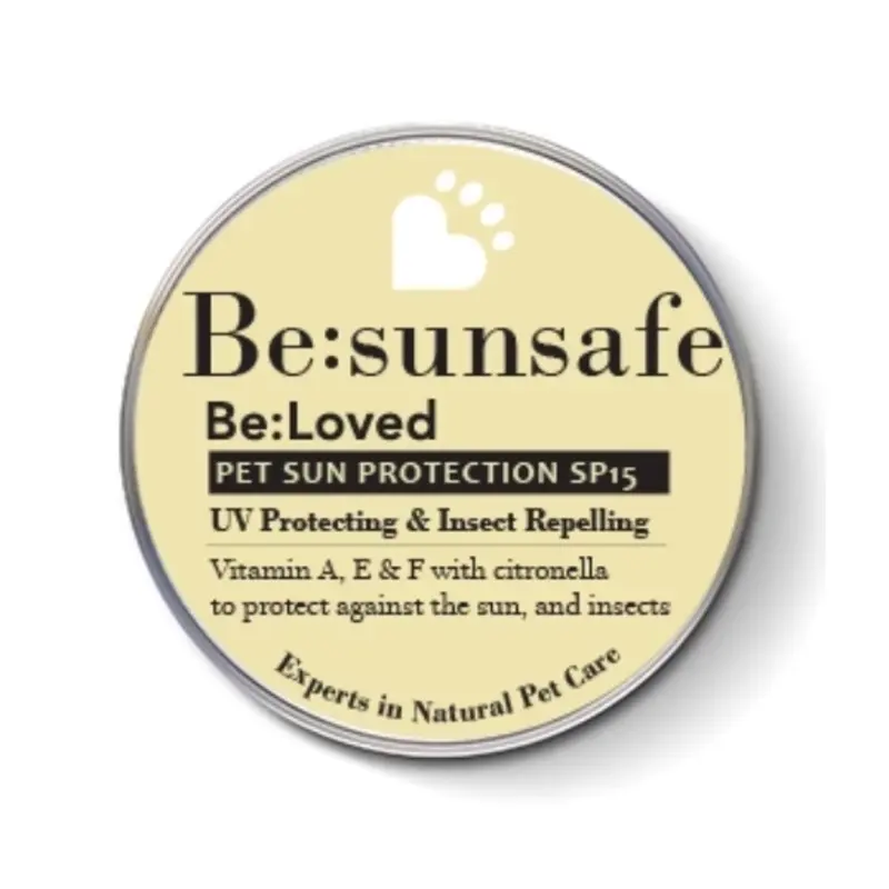 Be:Loved Be:Sunsafe Pet Paw & Nose Balm (UV Protecting & Insect Repelling)