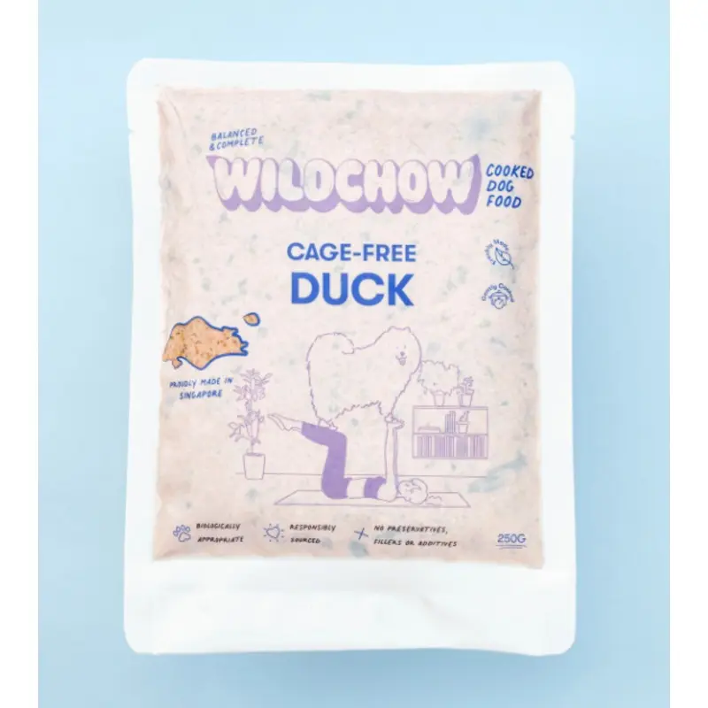 WildChow Cooked Dog Food (Duck)
