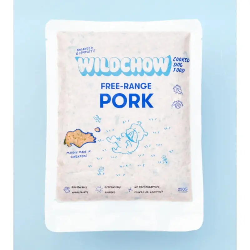 WildChow Cooked Dog Food (Pork)