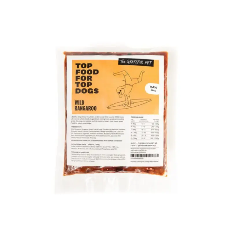 TRY & BUY: The Grateful Pet Raw Dog Food (Wild Kangaroo)