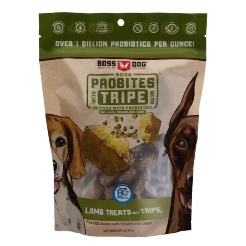 Boss Dog Probites Freeze Dried Dog Treats (Lamb With Tripe)
