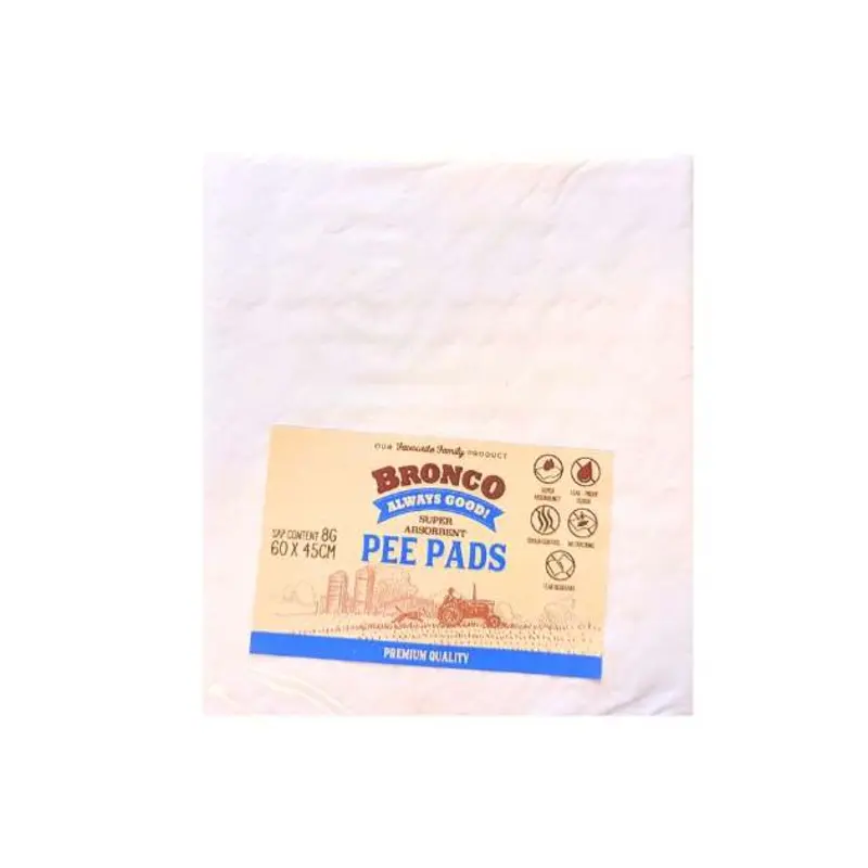 GIFT WITH PURCHASE >$120: Bronco Super Absorbent Pee Pads For Dogs (1 x Trial Pack)