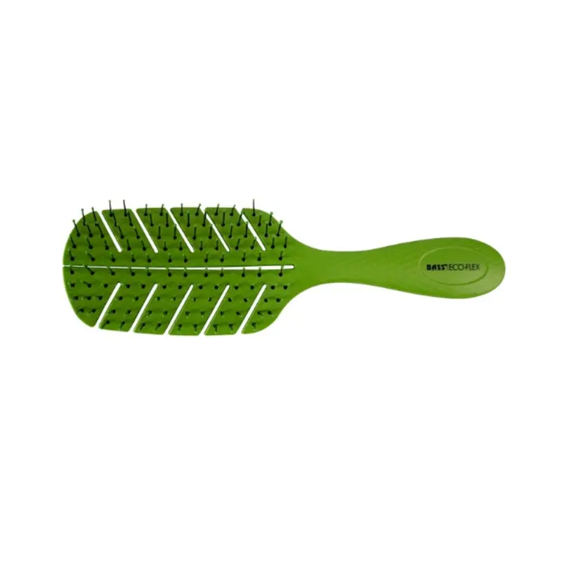 Bass BIO-FLEX Detangling Pet Hair Brush (Pink, Purple, Green or Teal)