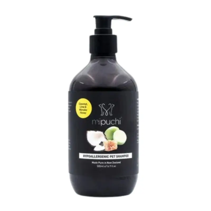 Mipuchi Hypoallergenic Pet Shampoo (Coconut, Lime and Manuka)