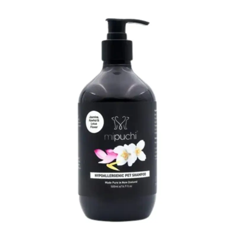 Mipuchi Hypoallergenic Pet Shampoo (Jasmine, Kowhai & Lotus Flower)