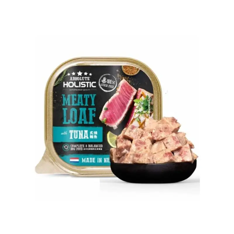 Absolute Holistic Meaty Loaf Wet Dog Food (Tuna)