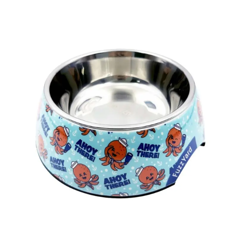 FuzzYard Ahoy There! Dog Feeding Bowl