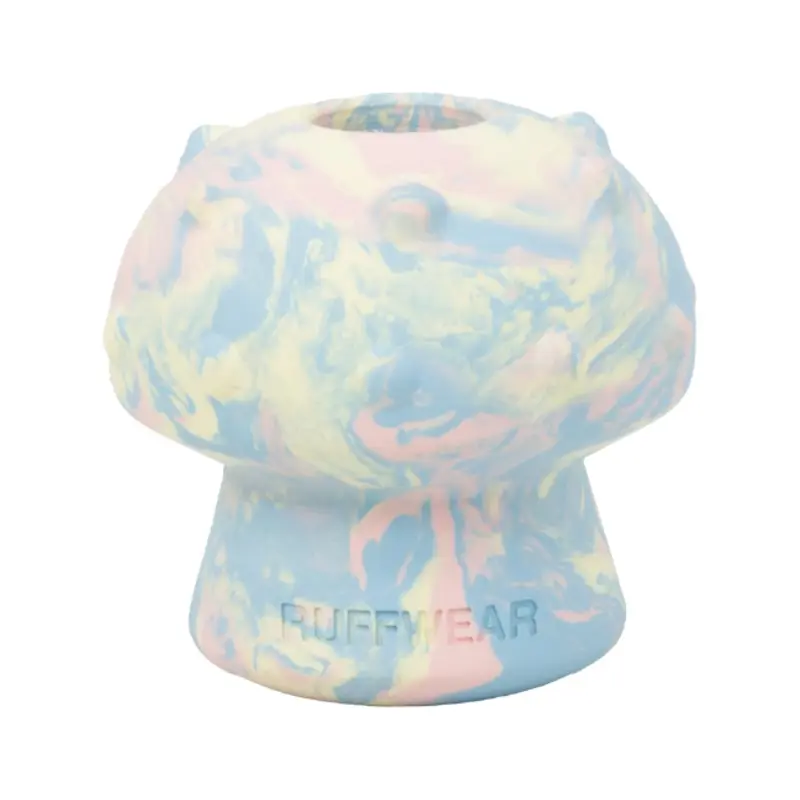 Ruffwear Toadstool Chew Resistant Treat Dispensing Dog Toy (Blue Prism)