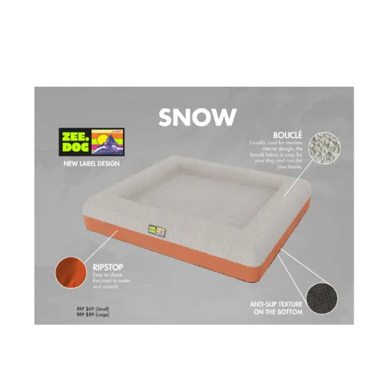 Zee.Dog Bed Cover (Snow)