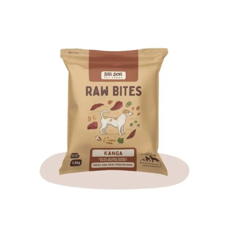 Big Dog Barf Raw Dog Food (Kangaroo Raw Bites)