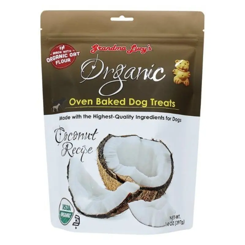 Grandma Lucys Organic Oven Baked Coconut Dog Treats