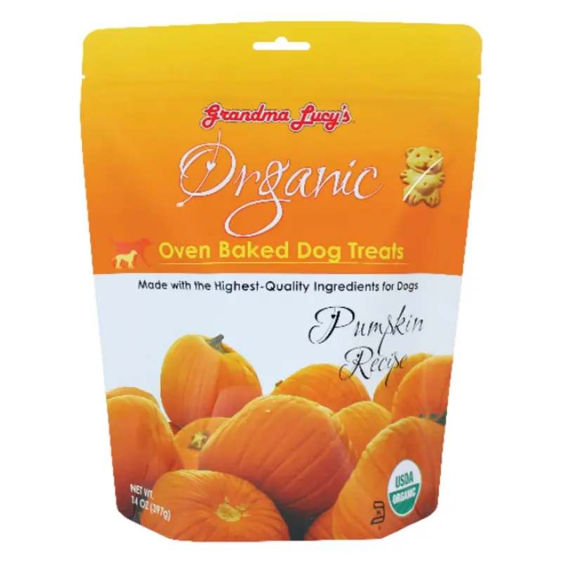 Grandma Lucys Organic Oven Baked Pumpkin Dog Treats