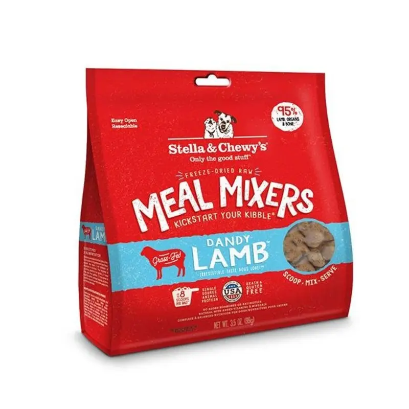 Stella & Chewys Freeze Dried Meal Mixers (Dandy Lamb) for Dogs