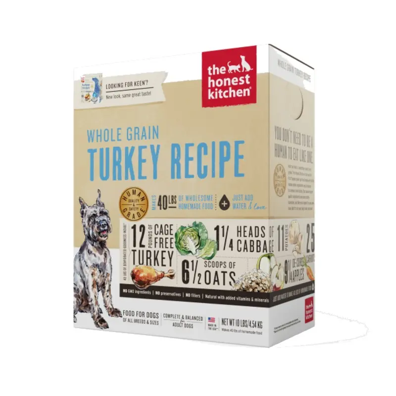 The Honest Kitchen Keen Dehydrated Dog Food (Whole Grain Turkey Recipe)
