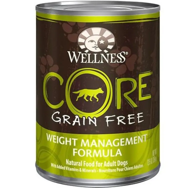 Wellness Core Grain Free Weight Management Wet Dog Food