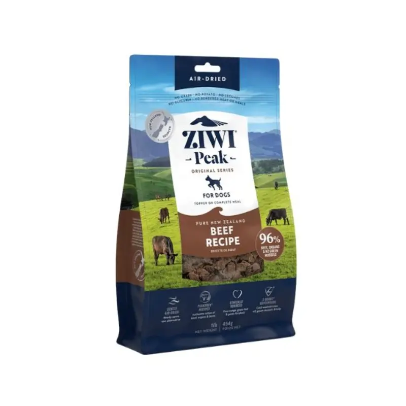 Ziwi Peak Air Dried Dry Dog Food (Beef)