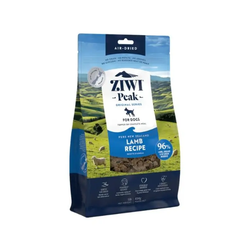 Ziwi Peak Air Dried Dry Dog Food (Lamb)