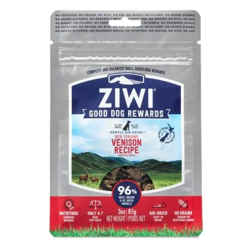 Ziwi Peak Good Dog Rewards Venison Dog Treats